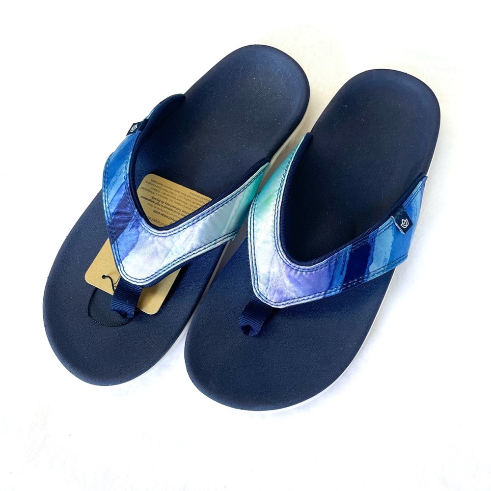 Spenco Sandals Yumi Monet Peacoat